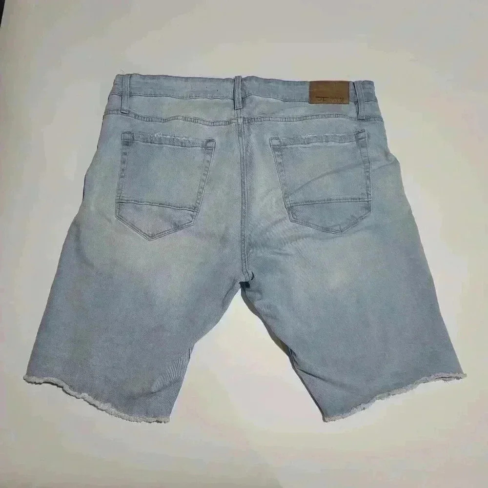 🌞⛱️ Men's Jordan Craig Jean Shorts, Size 38, model RN#79771, EUC - Picture 2 of 4